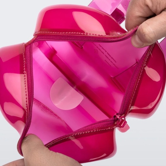 Mini Melissa Bag Jelly Pop Melting Heart Pink - Picture 6 of 7